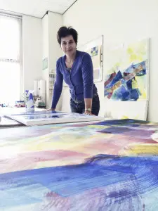 kunstenaar Irene Keyzer