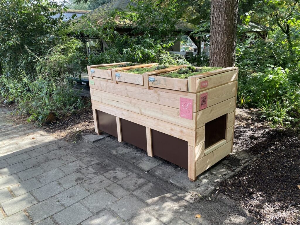 Wormenhotel van de Compostier